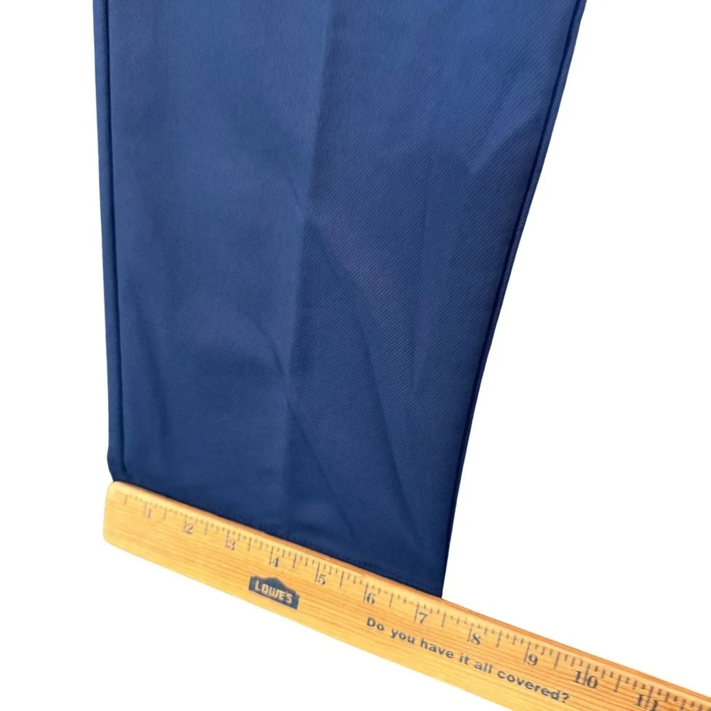 Banana Republic Mens Navy Blue Straight Leg Performance‎ Pants 36x31